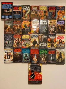 Lot Of 29 Star Wars Del Rey Books 2000–2017 Paperbacks & 1 Hardcover - Picture 1 of 23