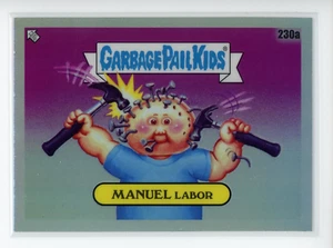 2023 Topps Chrome Garbage Pail Kids Series 6 Refractor #230a Manuel Labor - Picture 1 of 3