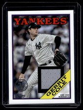 Gerrit Cole 2023 Topps Series 2 Baseball 1988 Game Used Relic A Card  #88R-GC