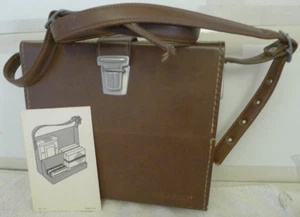 Polaroid Lederfach Tasche für Klappkamera SX-70 hellbraun & Zubehör - Bild 1 von 13
