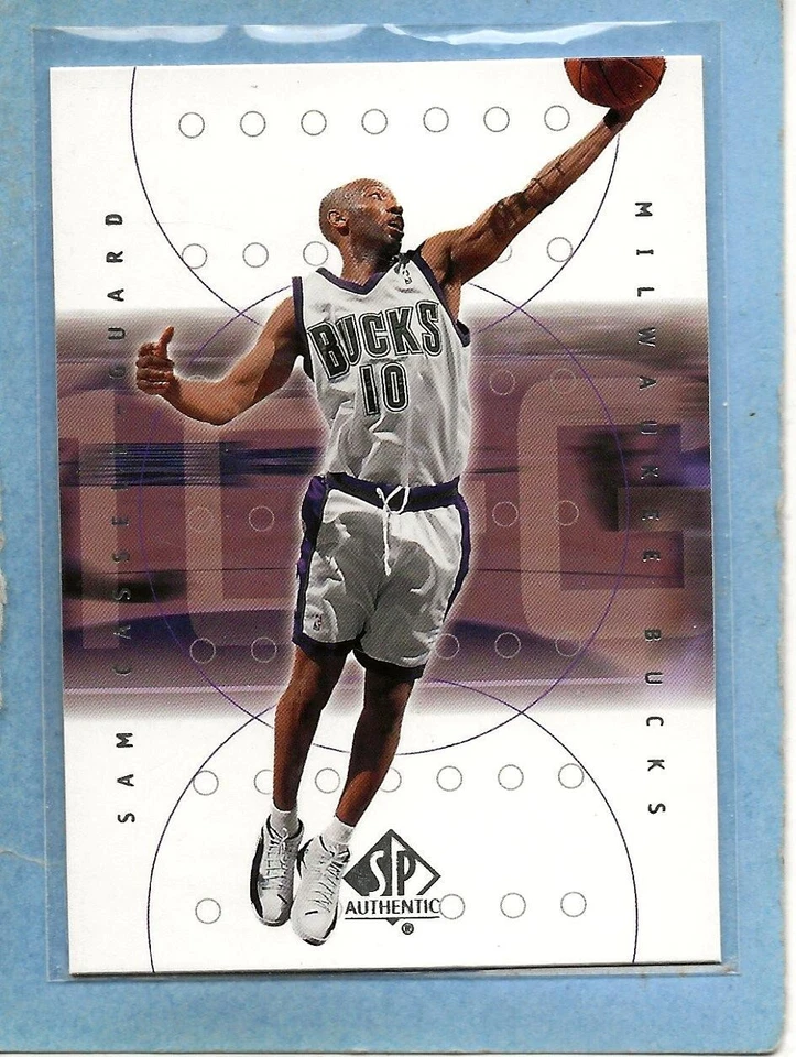 SAM CASSELL - 2000-01 SP Authentic - #47 - Bucks - $1 Shipping - MINT - Image 1 of 1