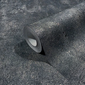 Marburg Vliestapete Concrete, strukturiert, glänzend, moderne anthrazit - Bild 1 von 3
