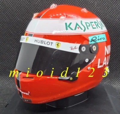 2019 - Sebastian VETTEL : Monaco GP tribute to Niki LAUDA - 1/5 [ HELMET CASCO ] - Image 1 of 4