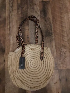 Brand New Inc Straw Purse  B3 - Picture 1 of 6