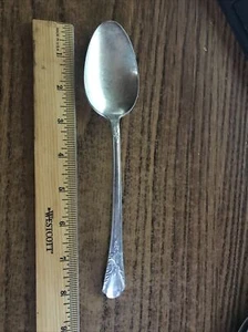 WM ROGERS MFG CO. ORIGINAL ROGERS SERVING SPOON - Picture 1 of 6