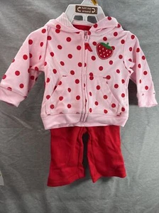 GIRLS CARTERS Cuddly Cute Combo 2 PIECE SET Size New Born - Picture 1 of 4