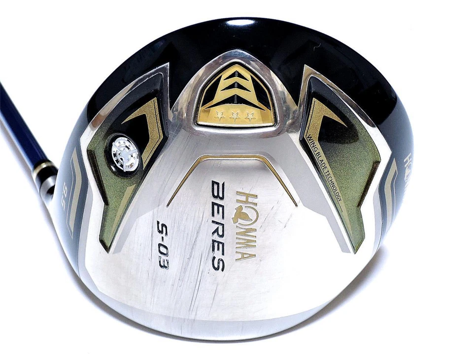 Golf Clubs Driver HONMA BERES S-03 460cc Titanium Flex-Stiff Loft-9.5 3-star - Image 1 of 1