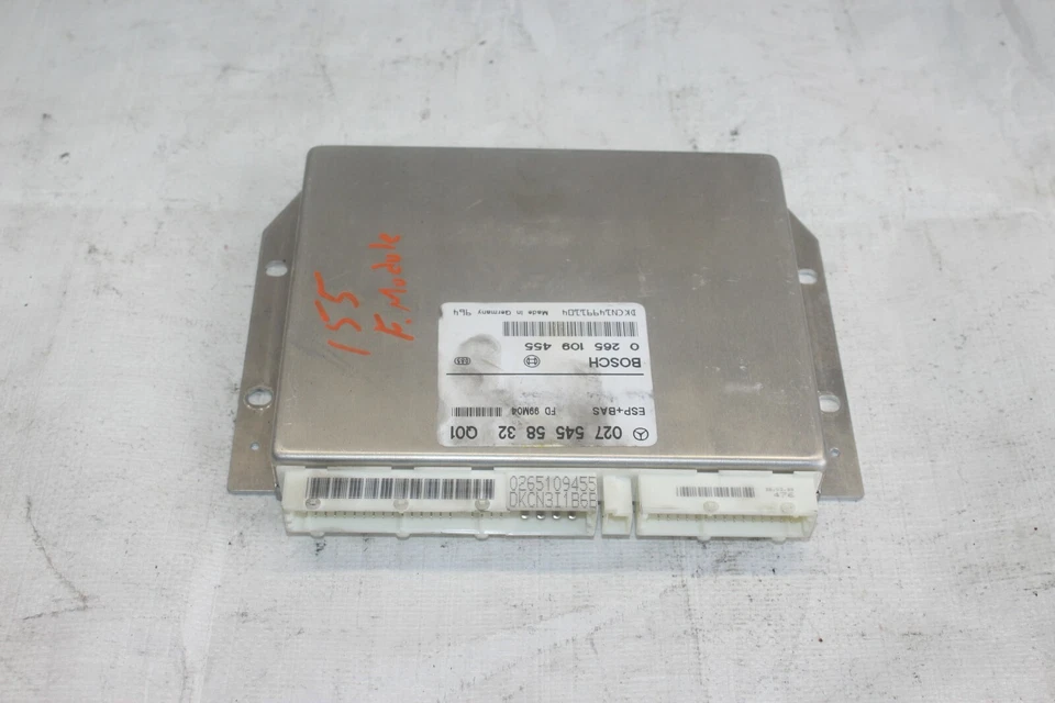 1999 MERCEDES SL500 R129 ROADSTER #155 STABILITY CONTROL MODULE ABS ESP Foto 1 de 4