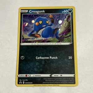 Croagunk - (Cosmos Holo) SWSH245 SWSH: Sword & Shield Promo Cards Holo - Picture 1 of 2