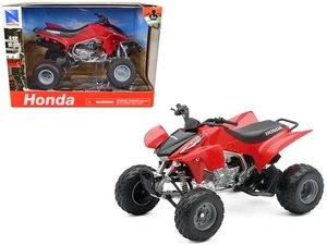 2009 Honda TRX 450R ATV 1/12 Red Diecast Model Motorcycle by New Ray - Picture 1 of 2