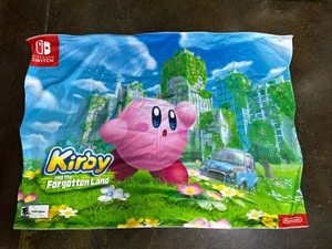 "Banner de tela Kirby y el país olvidado de los sueños GameStop 33"" x 48""" - Imagen 1 de 4