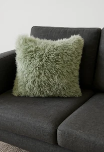 Seafoam Green Faux Fur Cushion Cover 45x45cm Soft Fluffy Decorative - Picture 1 of 4
