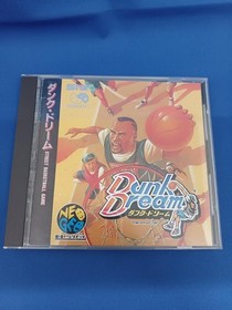 SNK Dunk Dream Neo Geo CD Video Game Used Disk Scratches