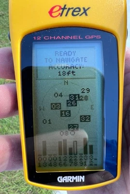 Garmin eTrex Personal Handheld Navigator | GPS, 12 Channel  used - Image 1 of 4