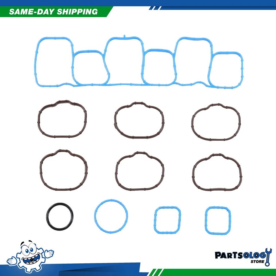 Junta de colector de admisión DNJ IG4213 para Ford Lincoln 11-22 3,3 L-3,7 L DOHC Foto 1 de 1