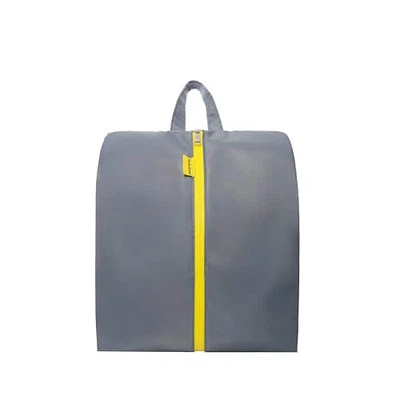 Bolsas para zapatos de viaje resistentes al agua con dos bolsillos interiores - Gris zapato - Paquete de 1 Foto 1 de 4