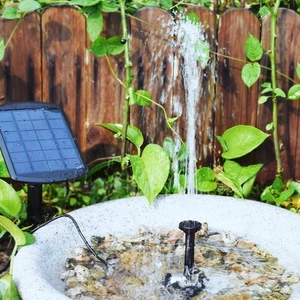Solar Aerator for Small Pond Solar-powered Water Pump Mini Brushless - Foto 1 di 11