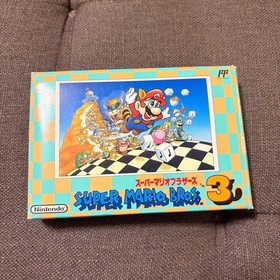Nintendo Famicom Super Mario Bros. 3 Complete with Box Manual