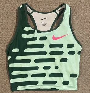 Nike Pro Elite Official Olympics Track & Field Bra Top Womens Size XS DR5051-341 - Picture 1 of 6