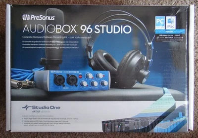 PreSonus AudioBox 96 Studio Recording Bundle - New - Image 1 of 4
