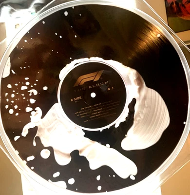 F1 SOUNDTRACK OIL LIQUID FILLED Vinyl LP Various Current Artists Bad World 2025 - Image 1 of 4