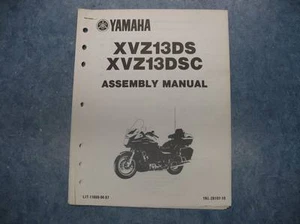 YAMAHA 1985 XVZ13DS XVZ13DSC SET UP ASSEMBLY MANUAL XVZ13 DS XVZ13 DSC XVZ 13 85 - Picture 1 of 5