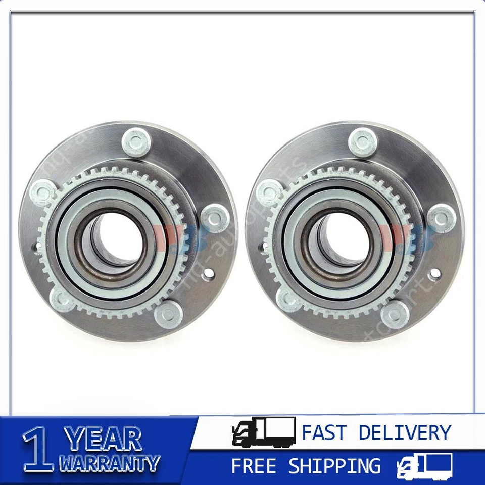 Juego de 2 pares de bujes y cojinetes de rueda trasera WJB para Ford Fusion 2006 2008-2012 Foto 1 de 3