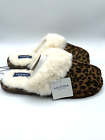 Arizona Jean Co Womens Becca Slippers Leopard Size 9/10 Medium New