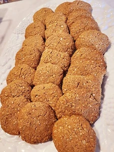 Gigi's Super Healthy Organic Oat Peanut Butter Cookies 2 Dozen - Picture 1 of 6
