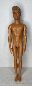 2010 Barbie Ken Doll Nude mattel Blonde Hair Blue Eyes - Picture 1 of 3