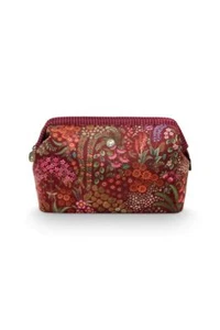 PIP Studio Kosmetiktasche Purse extra large 30x13,8x20,7cm red Querida Velvet - Bild 1 von 5