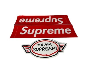 New Supreme New York Authentic Team Supream Sticker FW2022 Decal - Picture 1 of 5