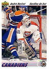 1991-92 (CANADIENS) Upper Deck French #377 Andre Racicot Rookie