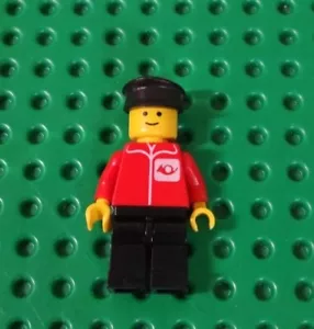 LEGO Classic Town Post Office Black Legs Hat Minifigure post001 6362 6651 7819 - Picture 1 of 1