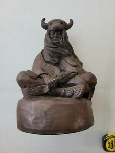 Western J. Largo  Sculpture Old Man Collectable Piece (very heavy) - Picture 1 of 12