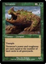 WOTC MtG Odyssey Terravore (R) VG