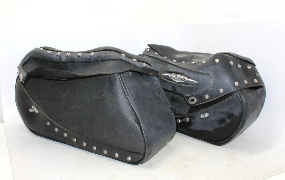 Alforja de equipaje de carga lateral Suzuki Boulevard VL1500T 2007 compartimento Foto 1 de 4