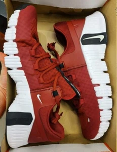 NEW Men's Size 12.5 Nike Free Metcon 5 TB Crimson Red White Black FN6616-601 Gym - Picture 1 of 7