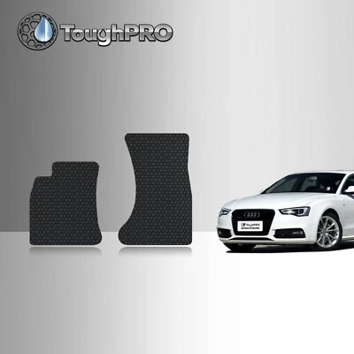 ToughPRO Front Mats Black For Audi A5 S5 RS5 All Weather 2008-2017 Foto 1 de 4