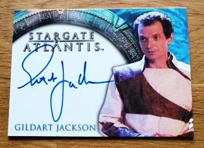 Stargate Atlantis Season 1 Autograph Trading Card Gildart Jackson As JANUS - Bild 1 von 2