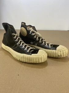 Vintage 30s 40s Canvas Shell Toe Jack Purcell Converse PF Flyer All sport Shoes - Picture 1 of 10