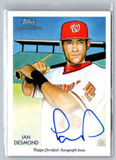 Ian Desmond 2010 Topps National Chicle #NCA-ID Autographs Nationals