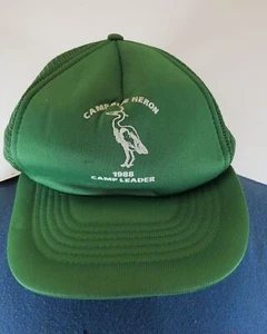 Boy Scout Hat Camp Blue Heron 1988 Camp Leader [HAT-265] - Picture 1 of 1