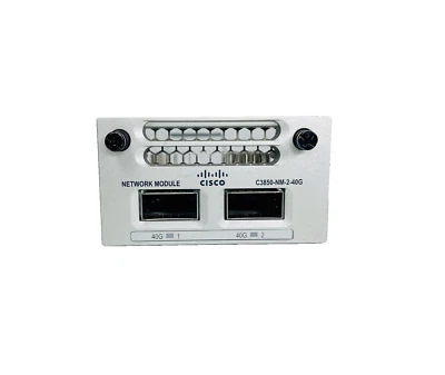 Módulo de red Cisco C3850-NM-2-40G Cisco Catalyst 3850 2x40GE - Envío rápido Foto 1 de 4