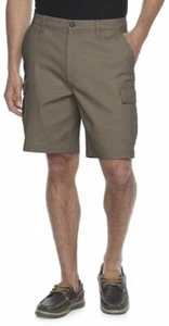 Croft & Barrow Hombres True Comfort Ajuste Clásico Elastizado Carga Pantalones Cortos Marrón 31 NUEVO - Imagen 1 de 1