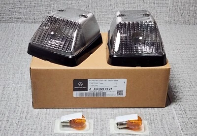 Indicators white original Mercedes G class W 460 461 463 set - Image 1 of 4