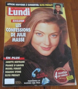LUNDI 1995 JULIE MASSE Sylvie Vartan CHER France D'Amour SHARON STONE Tina Turne - Picture 1 of 16