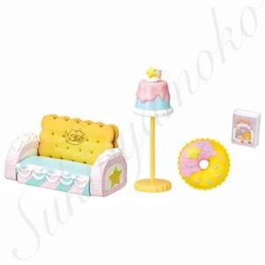 RE-MENT LittleTwinStars Pastel Sweets Room: - No.1 Sofa - Picture 1 of 4