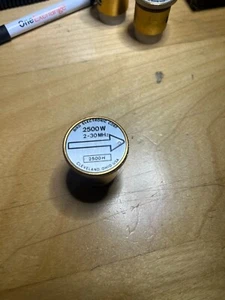 Bird 2500H Plug-in Element 0 to 2500 watts 2-30 MHz for Bird 43 Wattmeters - Zdjęcie 1 z 1