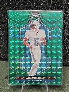2024 Panini Mosaic Jalen Ramsey Green Mosaic Prizm Parallel 🏈🔥HOT🔥🏈 - Picture 1 of 2